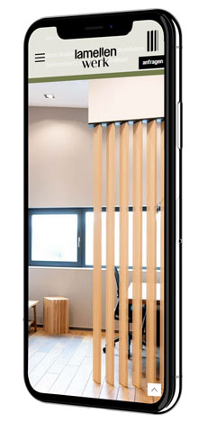 Smartphone Lamellenwerk