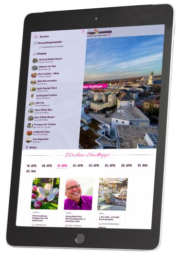 Stadttipps Rosenheim Tablet