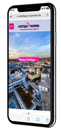 Stadttipps Rosenheim Smartphone