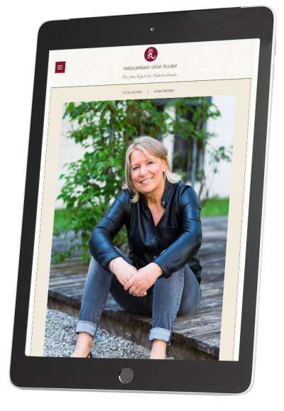 Resonsive Heilpraktiker Webseite für Ulrike Stadler